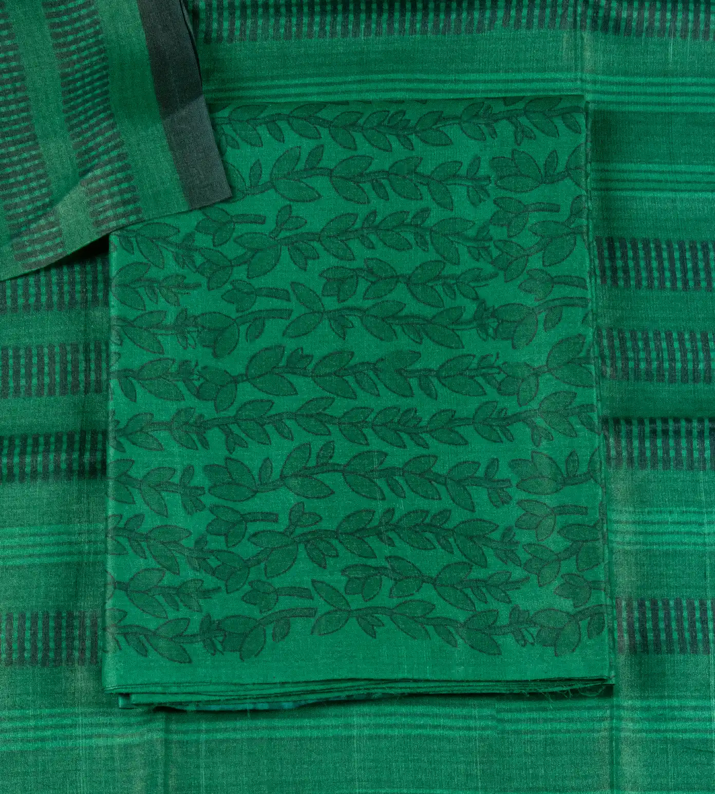 green-tussar-saree-d09127993-a