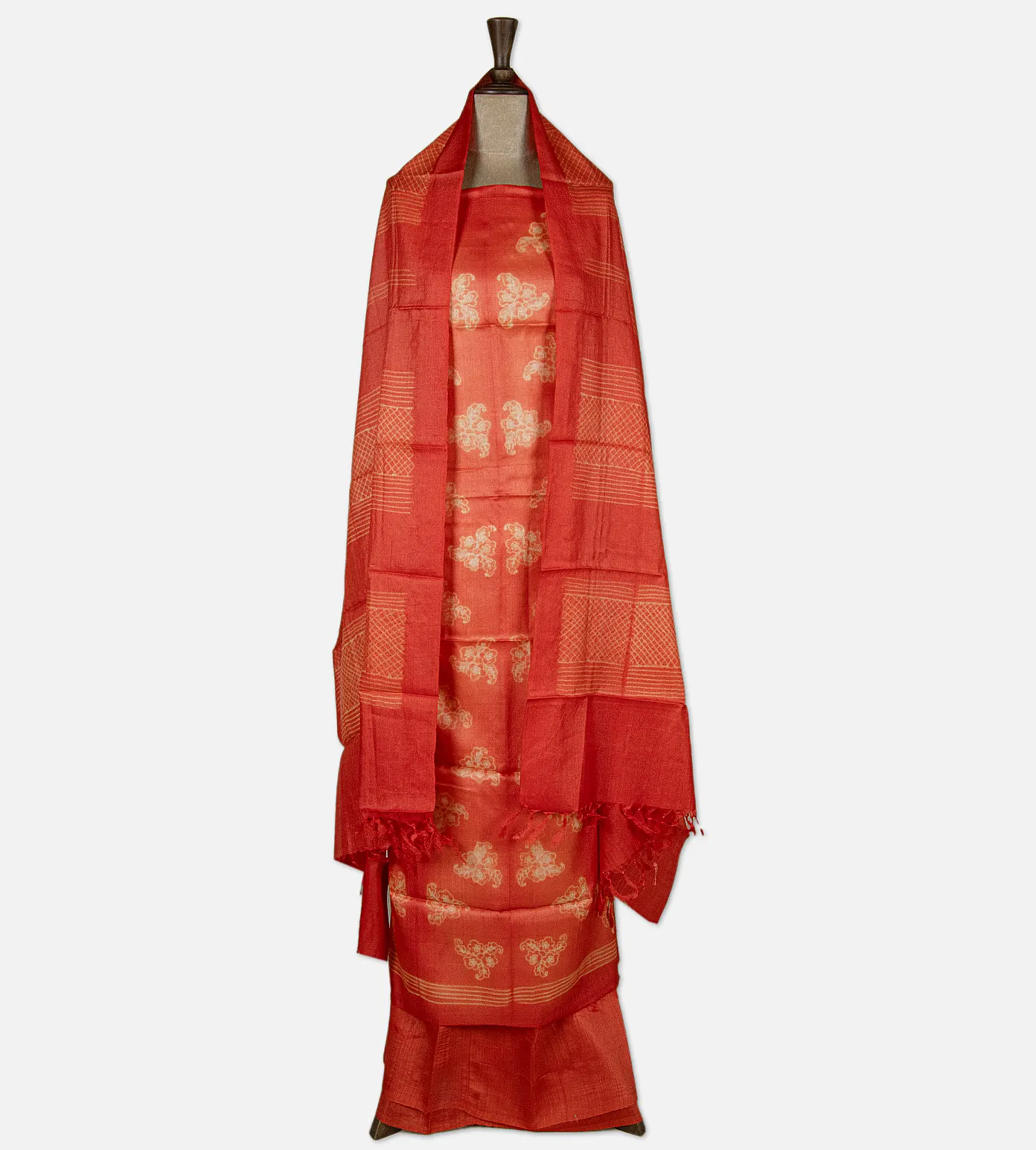 orange-shibori-tussar-salwar-d09127995-c