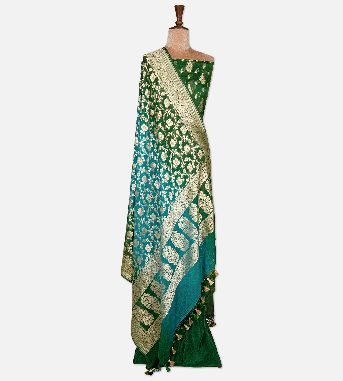 green-banarasi-georgette-salwar-d10130813-b