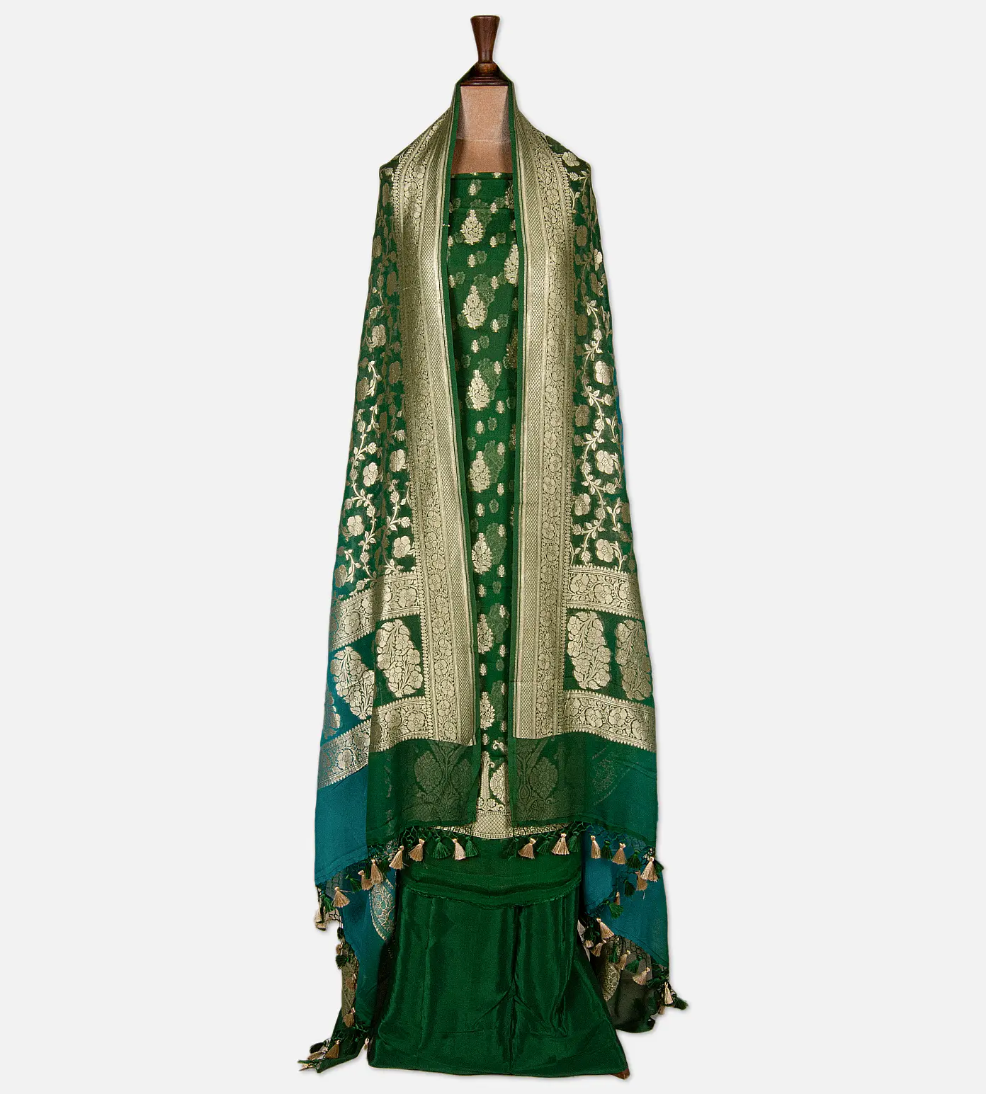 green-banarasi-georgette-salwar-d10130813-c