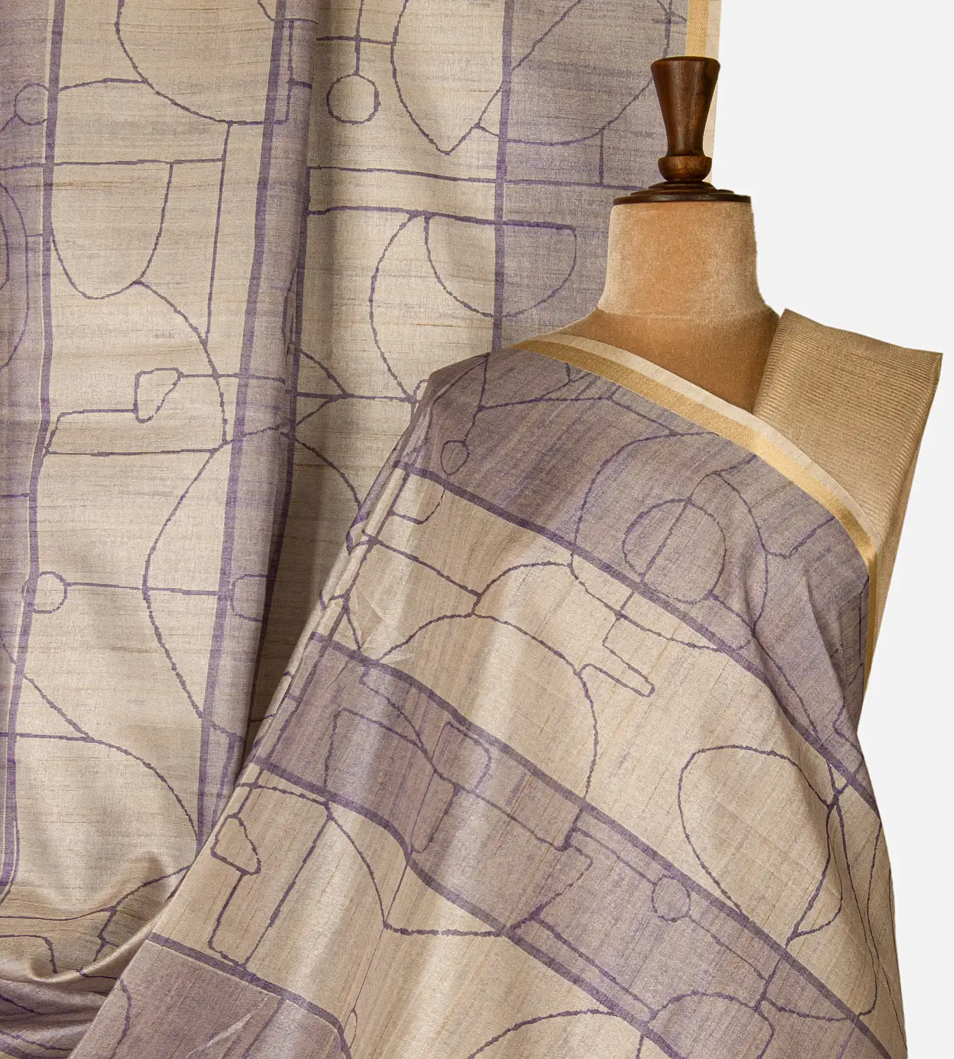 off-white-semi-tussar-saree-d10133494-a