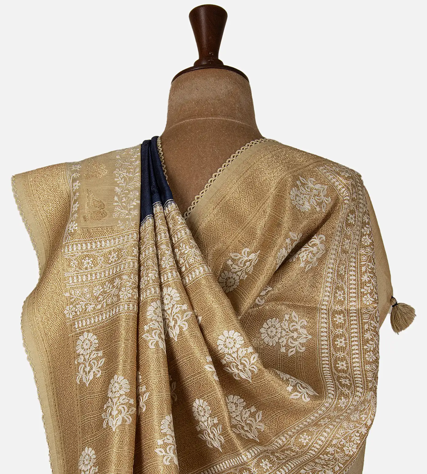 blue-tussar-saree-d11136547-c