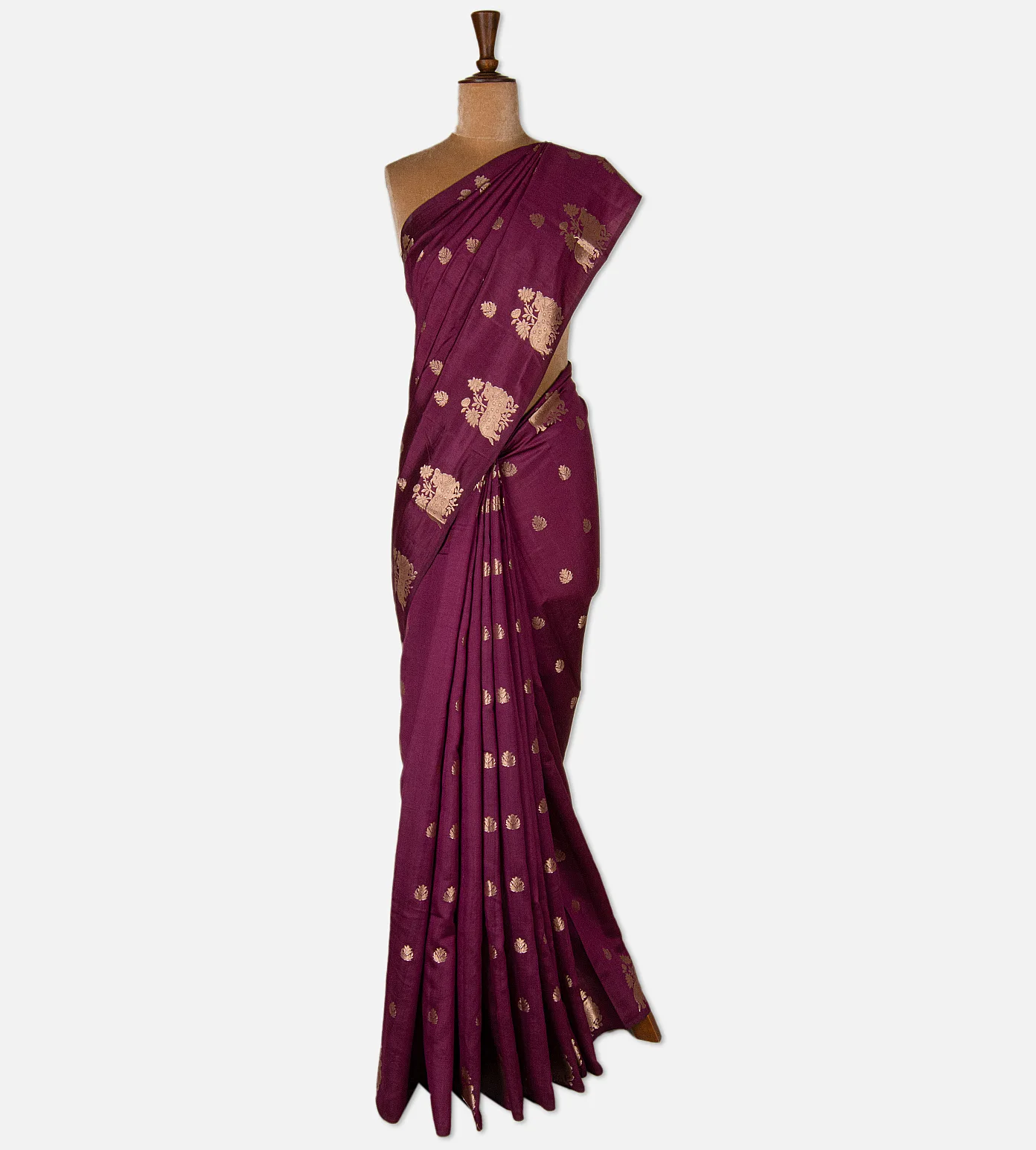dark-pink-chaniya-silk-saree-d09126640-b