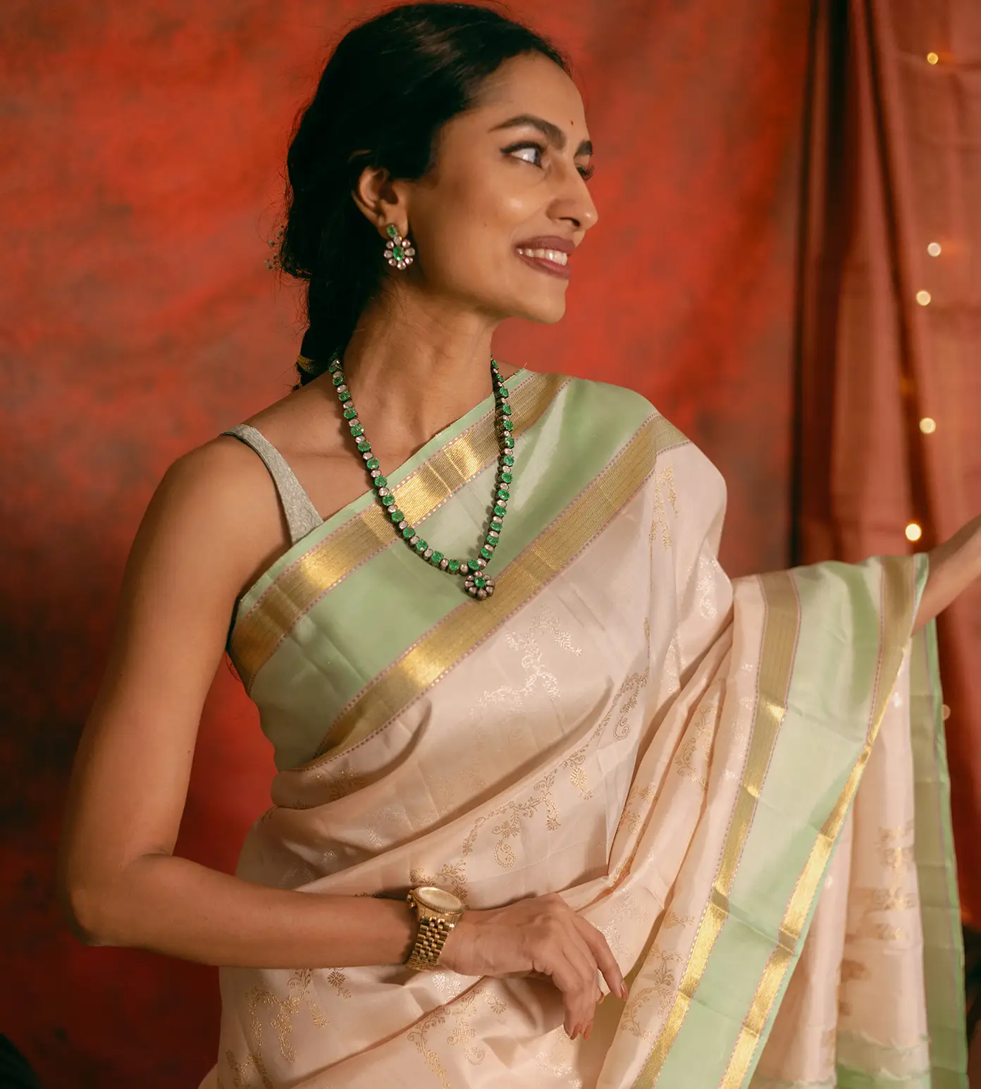 creme-kanchipuram-silk-saree-d09122157-a