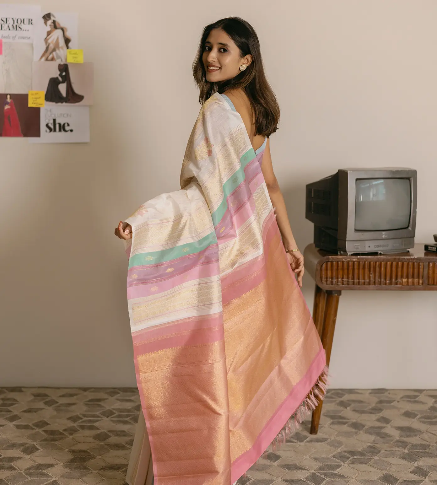 multicolour-linen-kanchipuram-silk-saree-d11137969-d