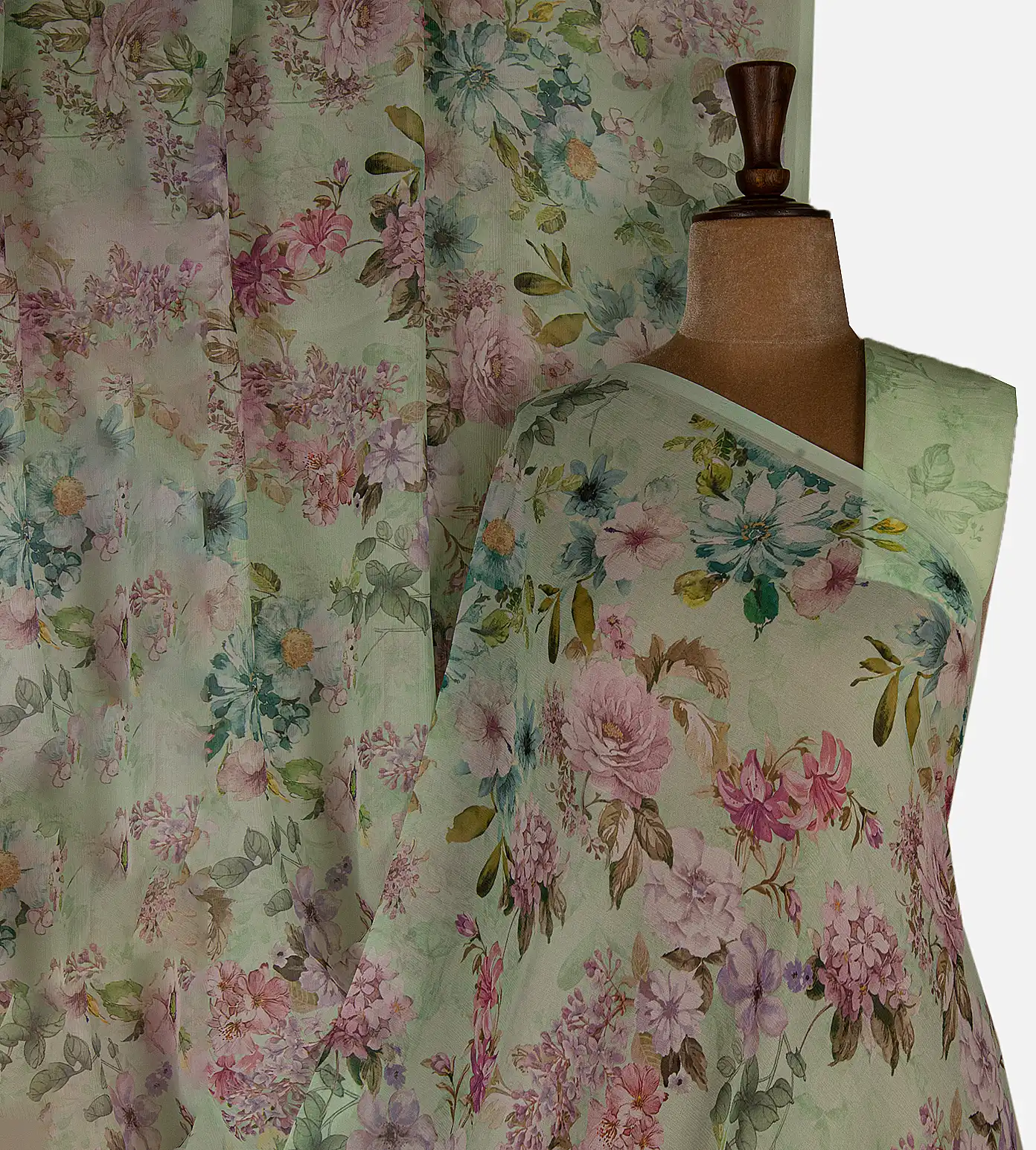 pastel-green-chiffon-saree-d05105663-a