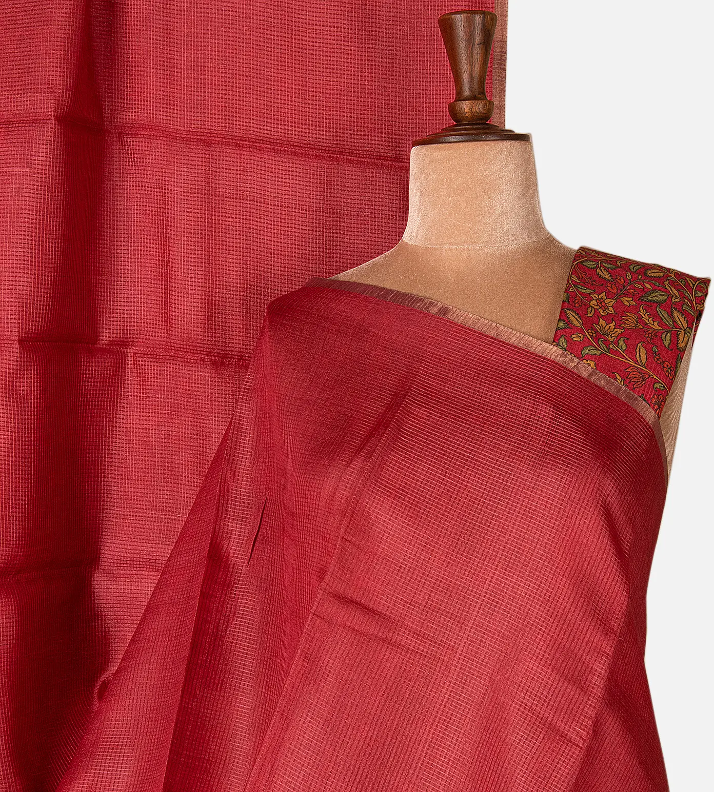 red-tussar-saree-d09124084-a