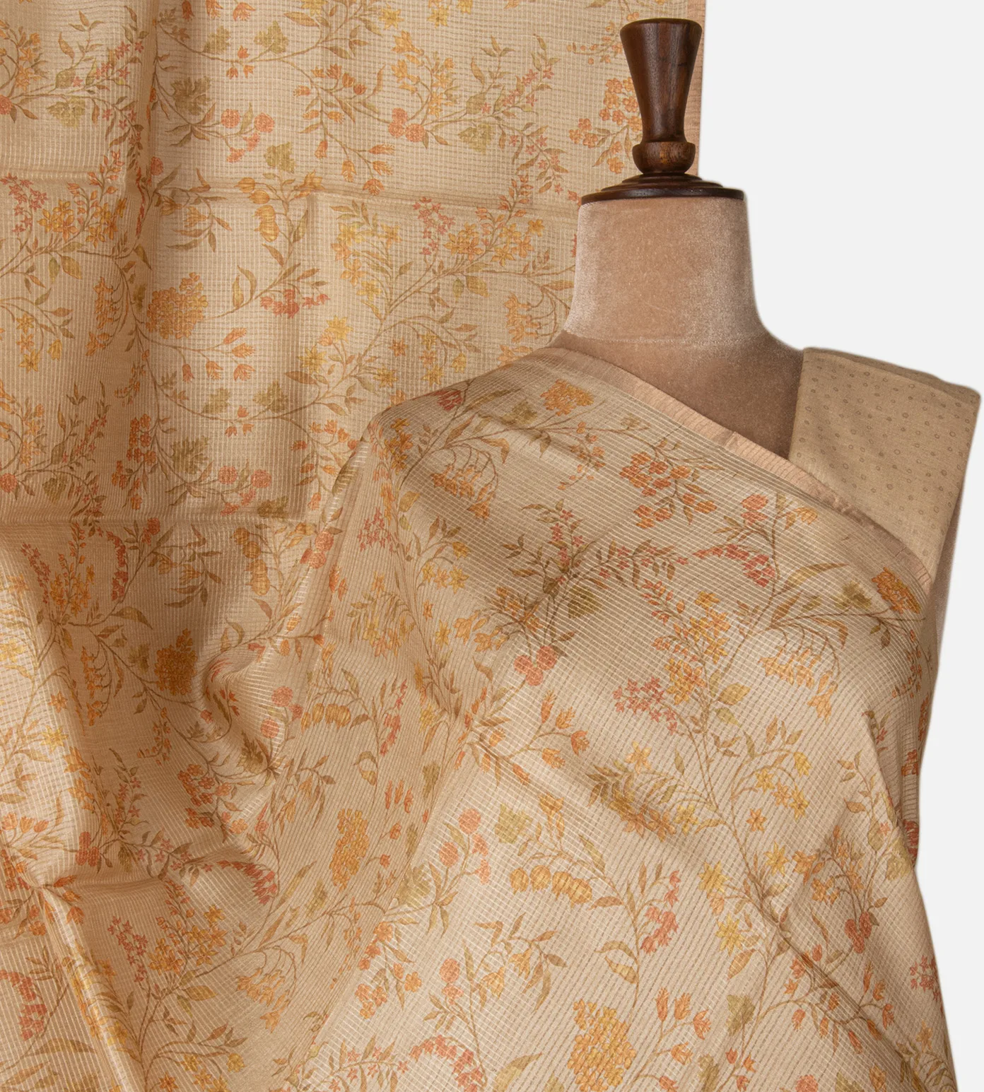 beige-tussar-saree-d09124078-a