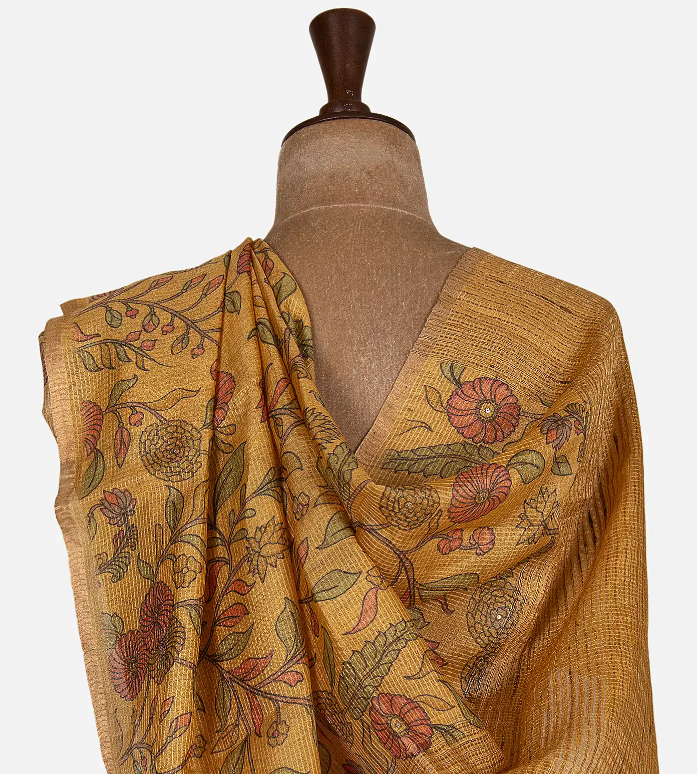 yellow-tussar-kota-saree-d10133293-c