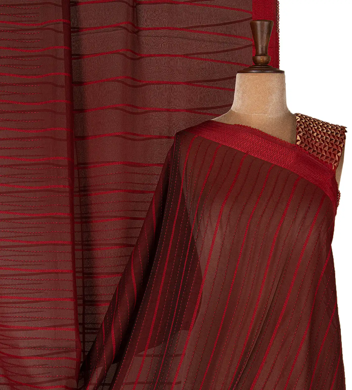 deep-red-chiffon-embroidery-saree-d11135518-a