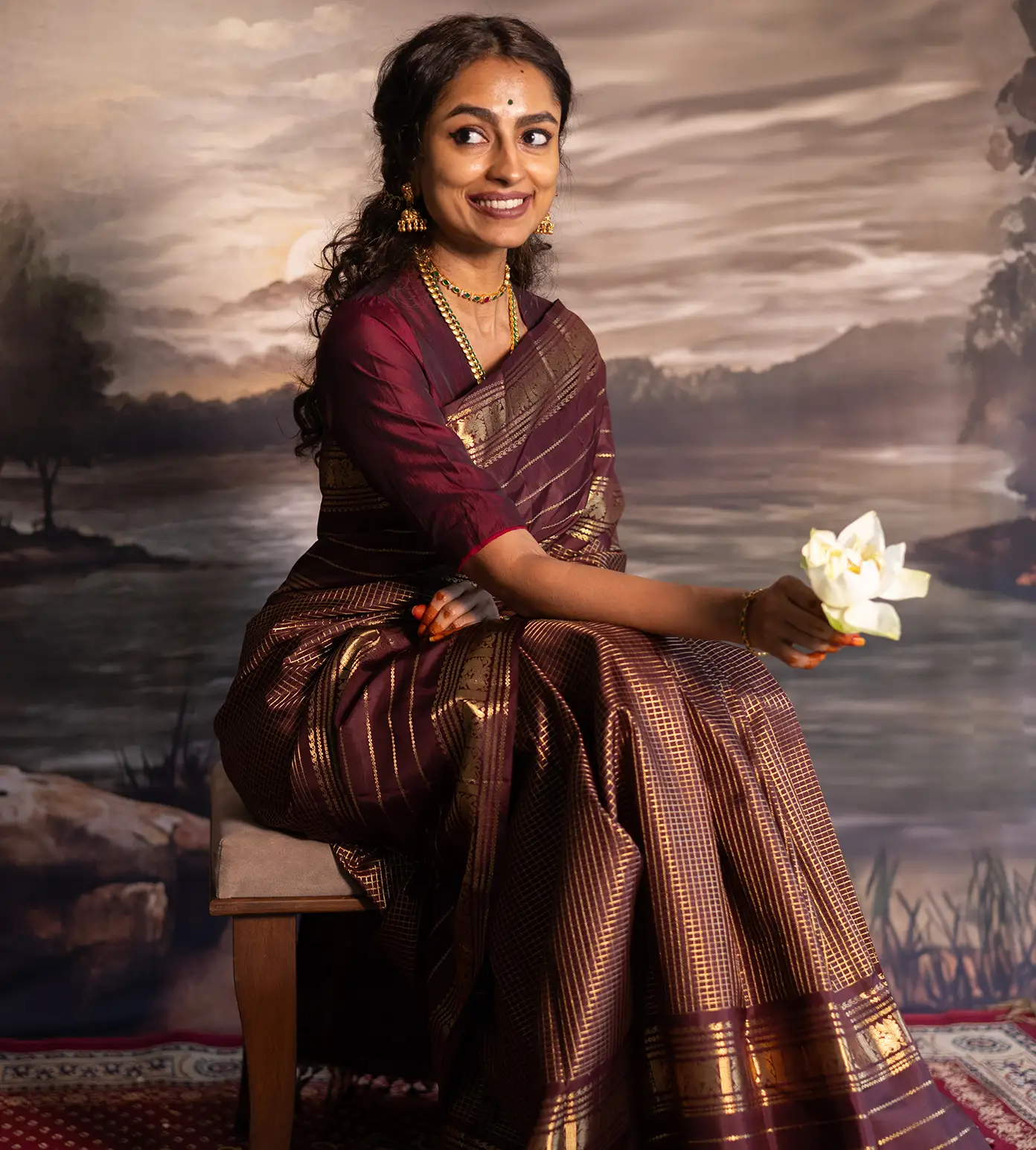 paaku-deep-brown-kanchipuram-silk-saree-d10134207-d