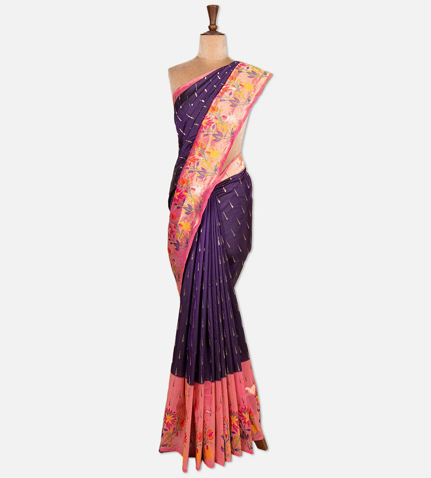 purple-banarasi-paithani-silk-saree-d09125920-b