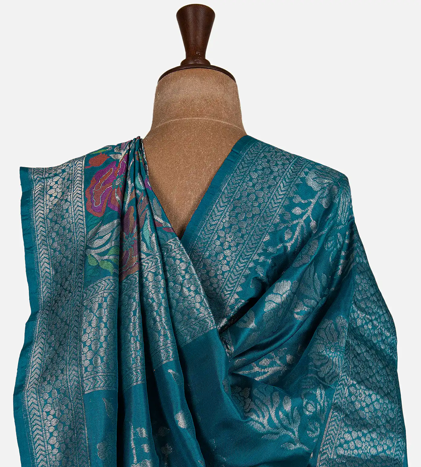 blue-banarasi-paithani-silk-saree-d11134652-c