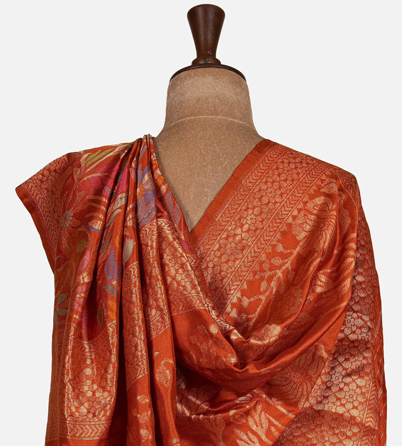 orange-banarasi-paithani-silk-saree-d11134650-c