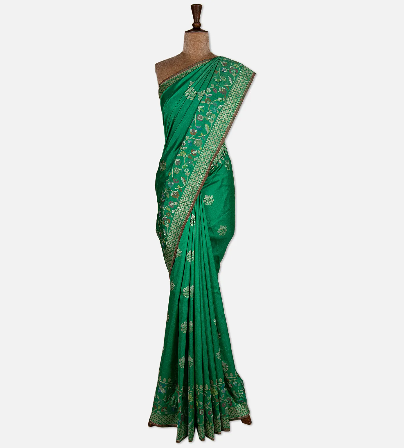jade-green-banarasi-paithani-silk-saree-d08118032-b