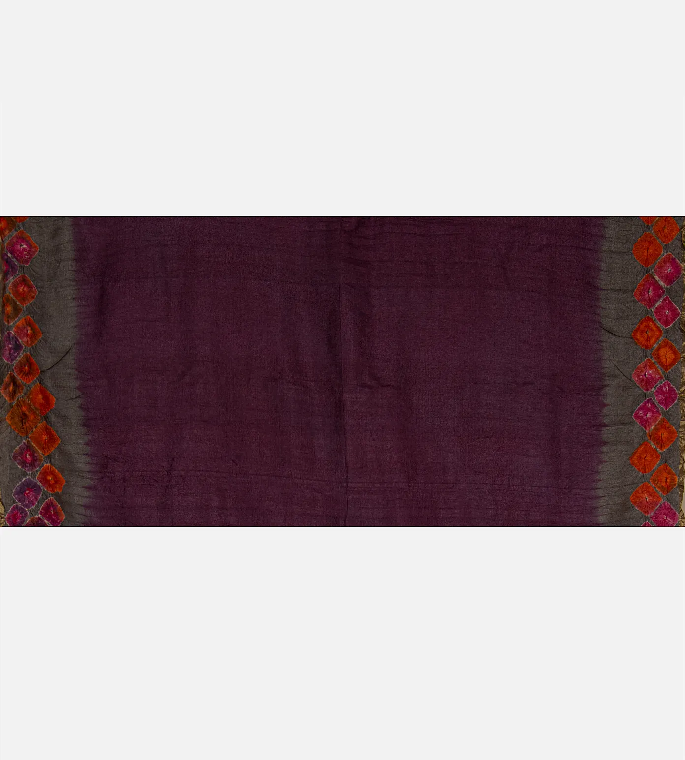 maroon-tussar-bandhani-saree-c1283412-d