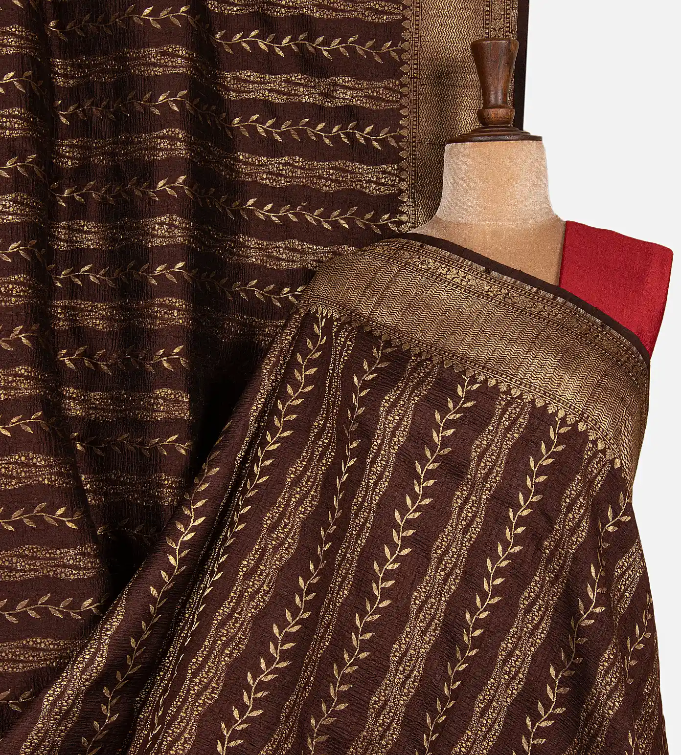 deep-maroon-banarasi-tussar-saree-d09128039-a