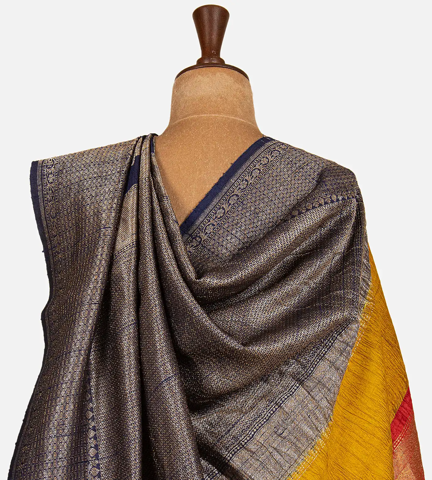 blue-banarasi-tussar-saree-d10132040-c
