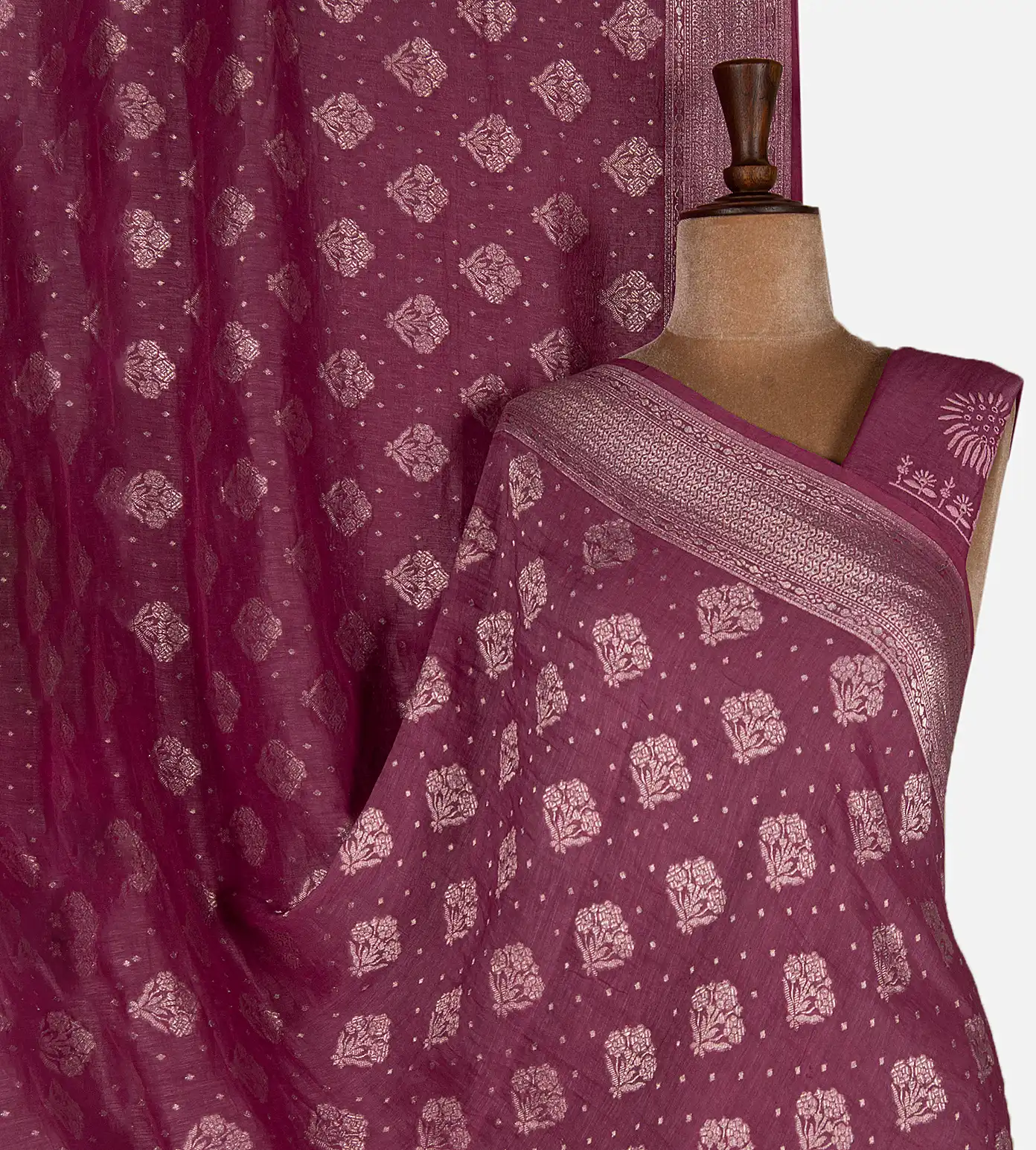 pink-banarasi-linen-georgette-saree-d0291360-a