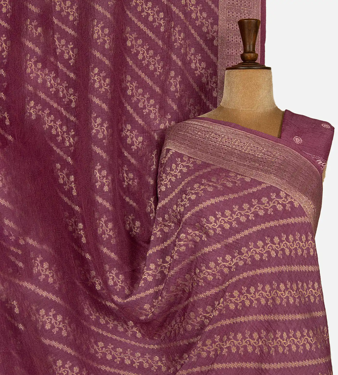 pink-banaras-linen-georgette-saree-d04102207-a