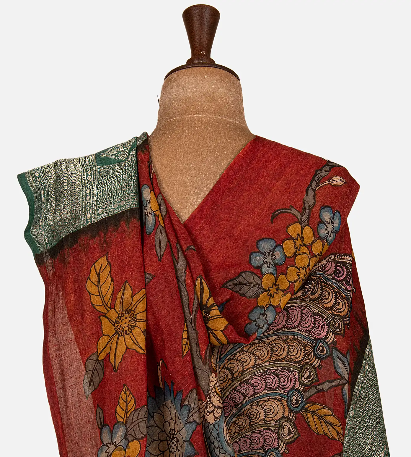 blue-banarasi-linen-georgette-saree-d09129253-c