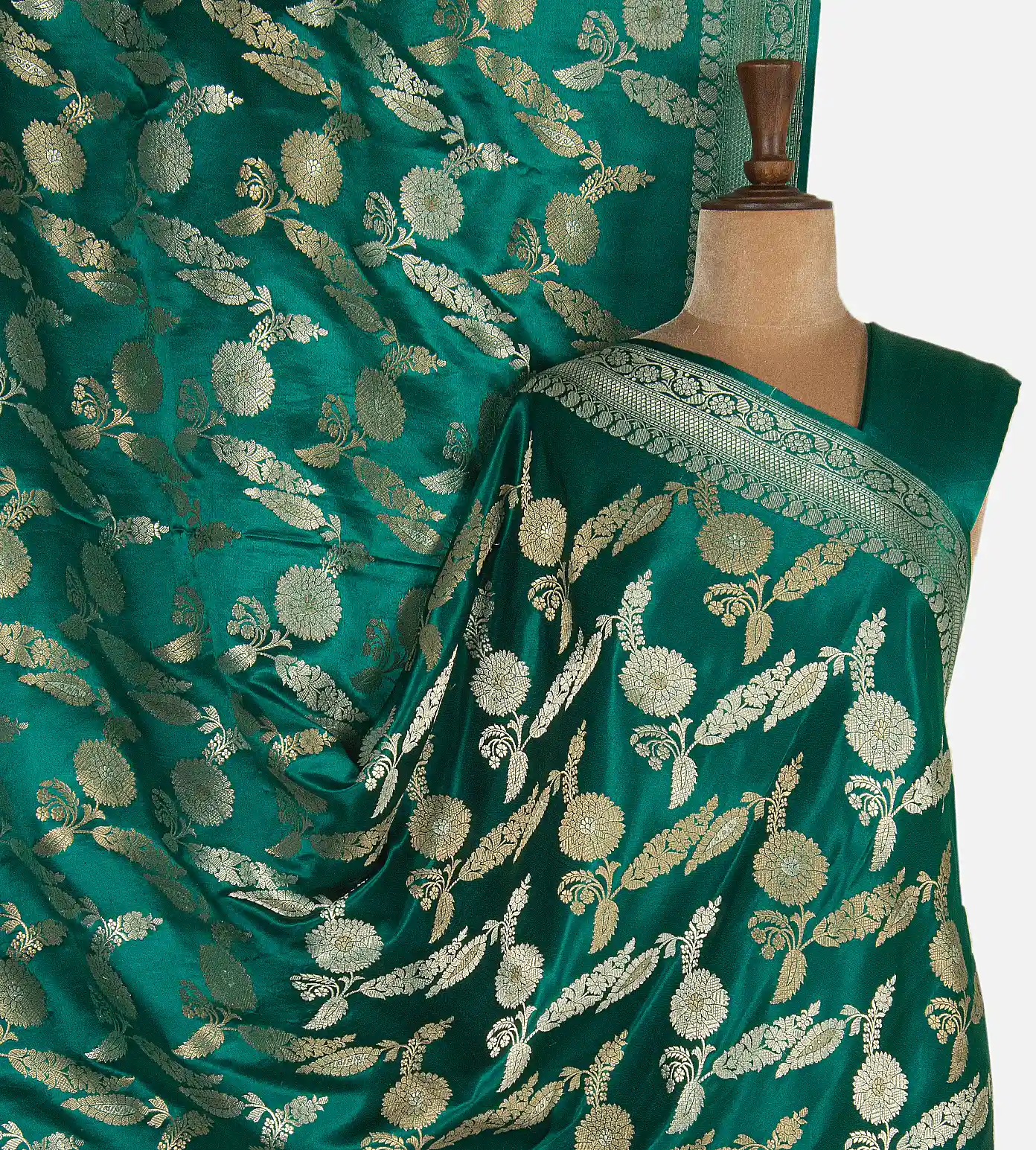 teal-banarasi-mashru-silk-saree-d06109145-a
