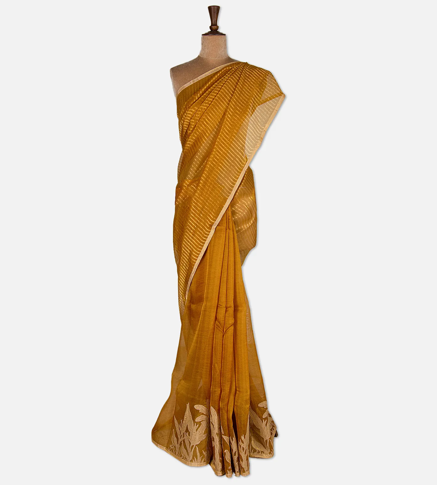 yellow-organza-saree-d11138896-b