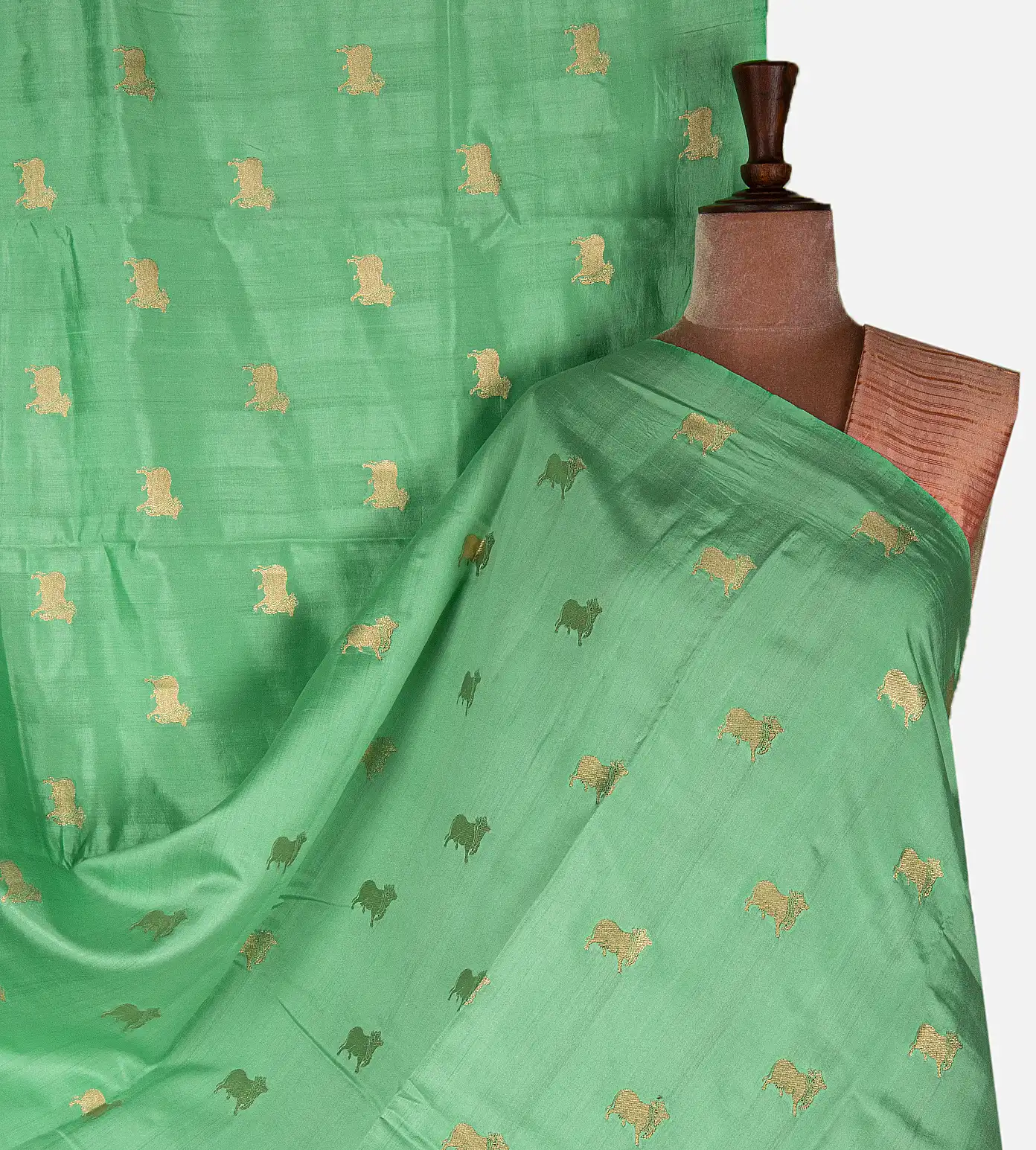 green-chaniya-silk-saree-d10133738-a