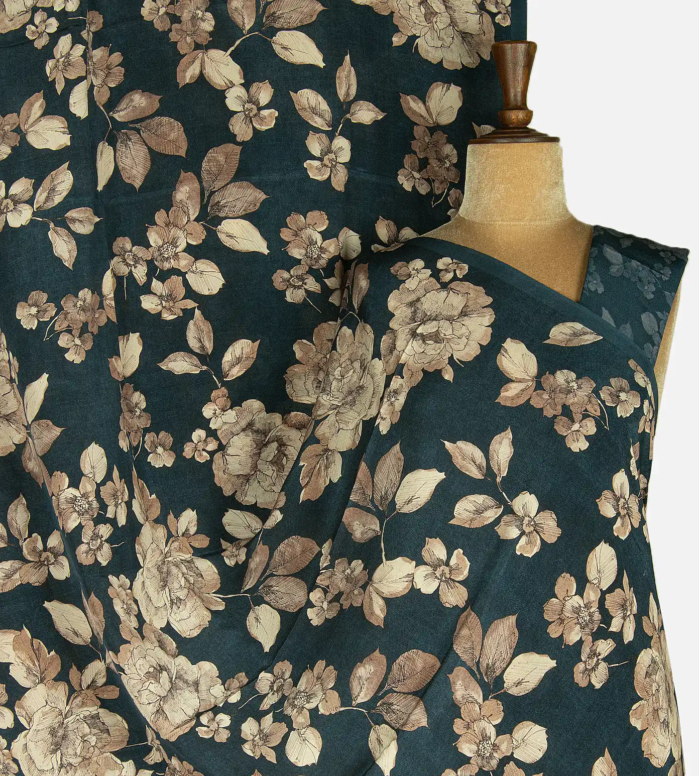 blue-crepe-saree-d111395840-a