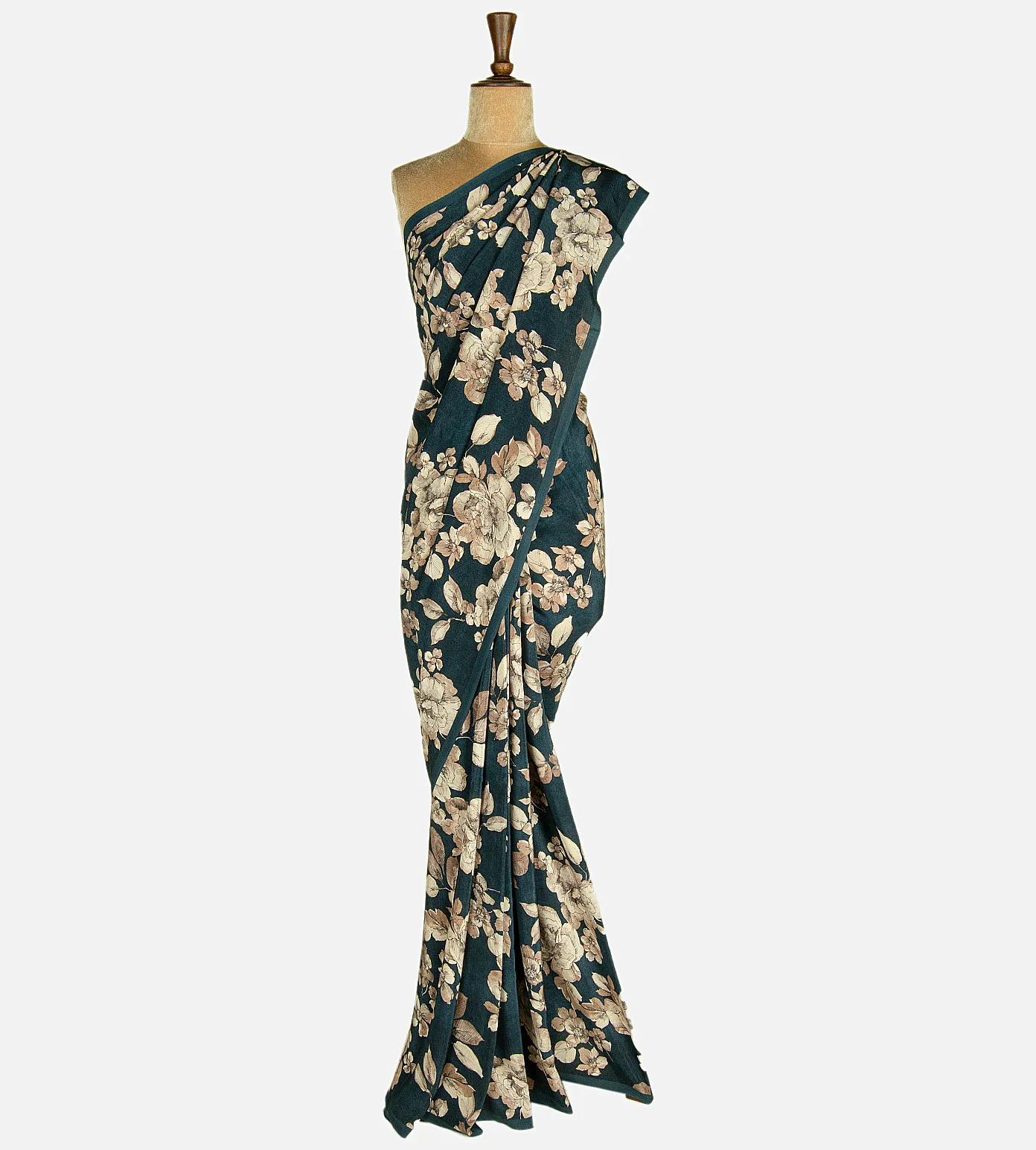 blue-crepe-saree-d111395840-b