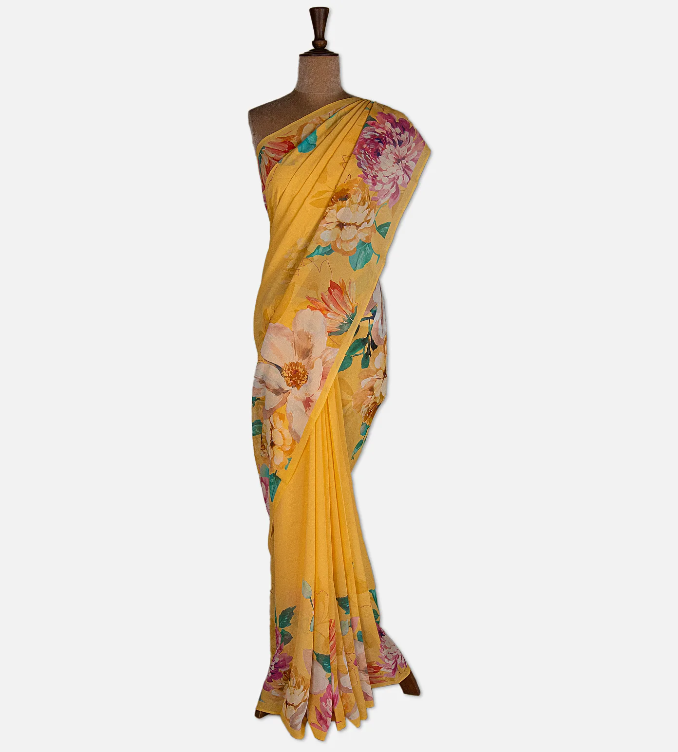 yellow-crepe-saree-d11139525-b