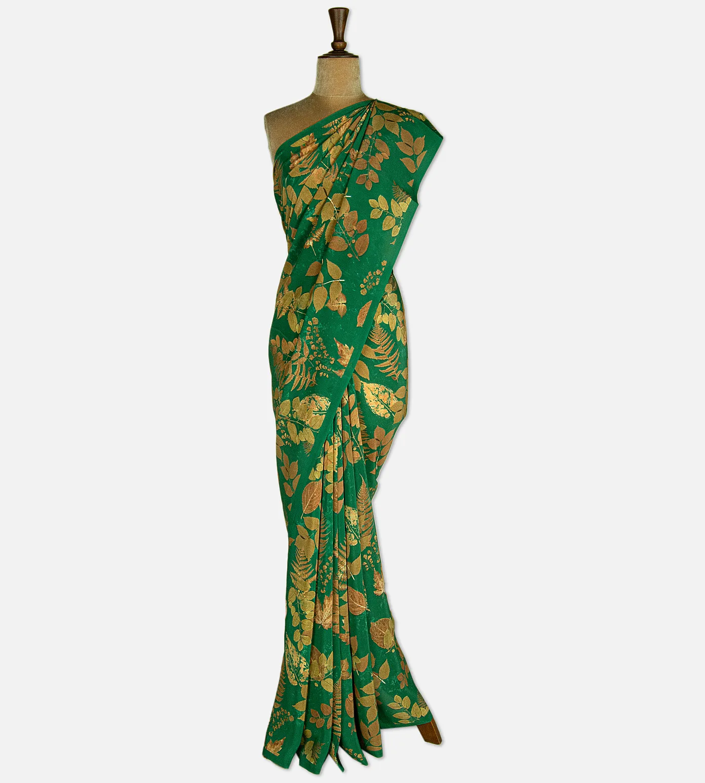 green-crepe-saree-d11139537-b