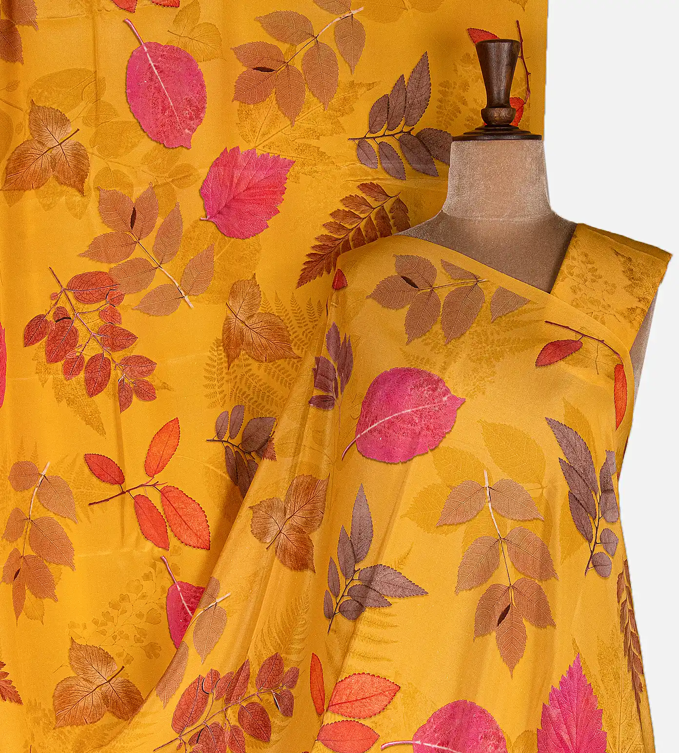 yellow-crepe-saree-d11139546-a