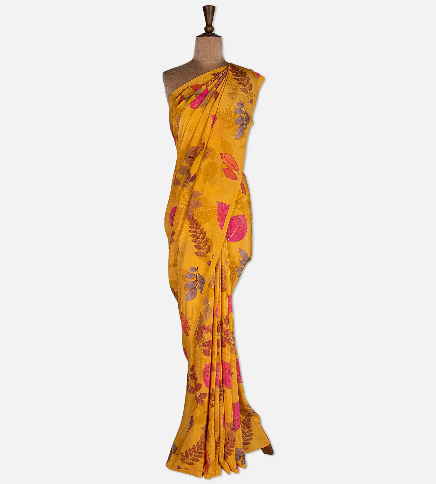 yellow-crepe-saree-d11139546-b