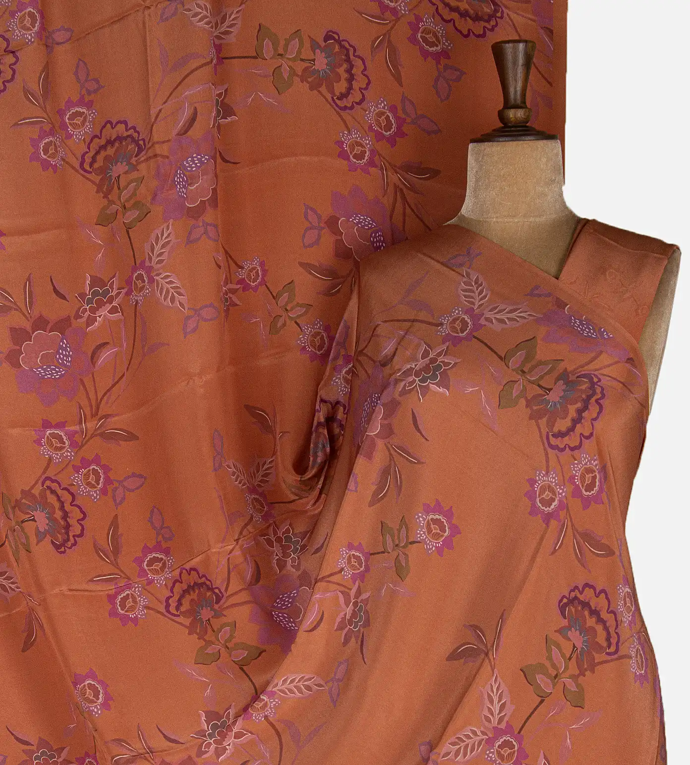 peach-crepe-saree-d11139544-a