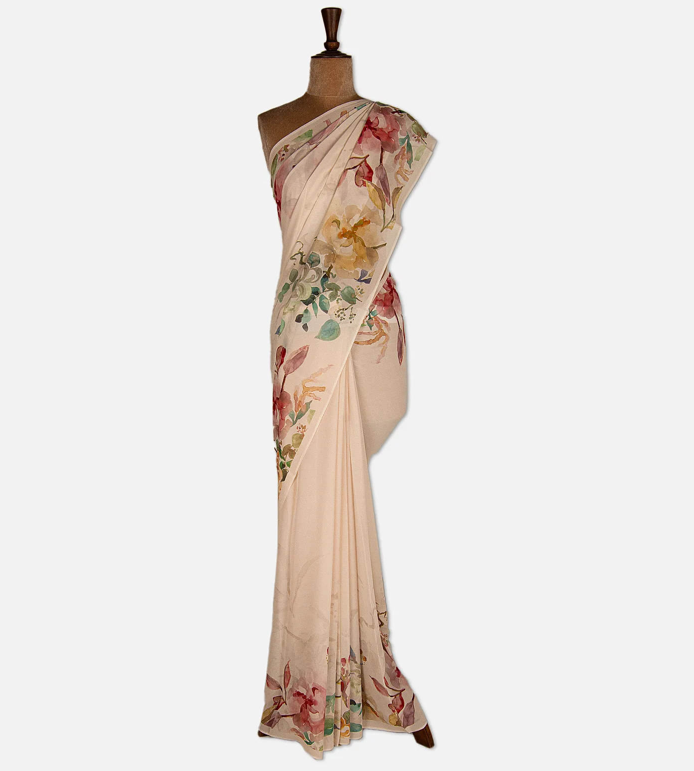 light-beige-crepe-saree-d11139523-b