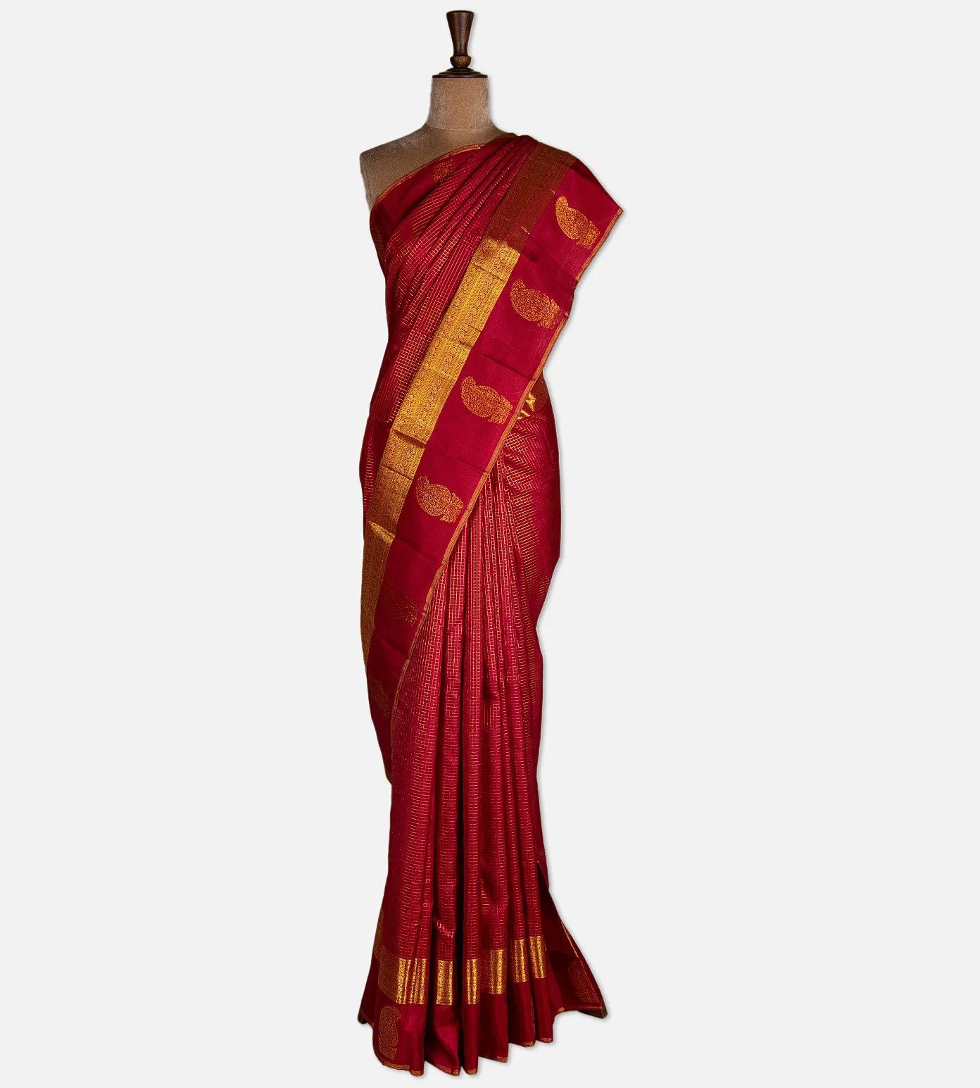 red-kanchipuram-silk-saree-d11138398-b