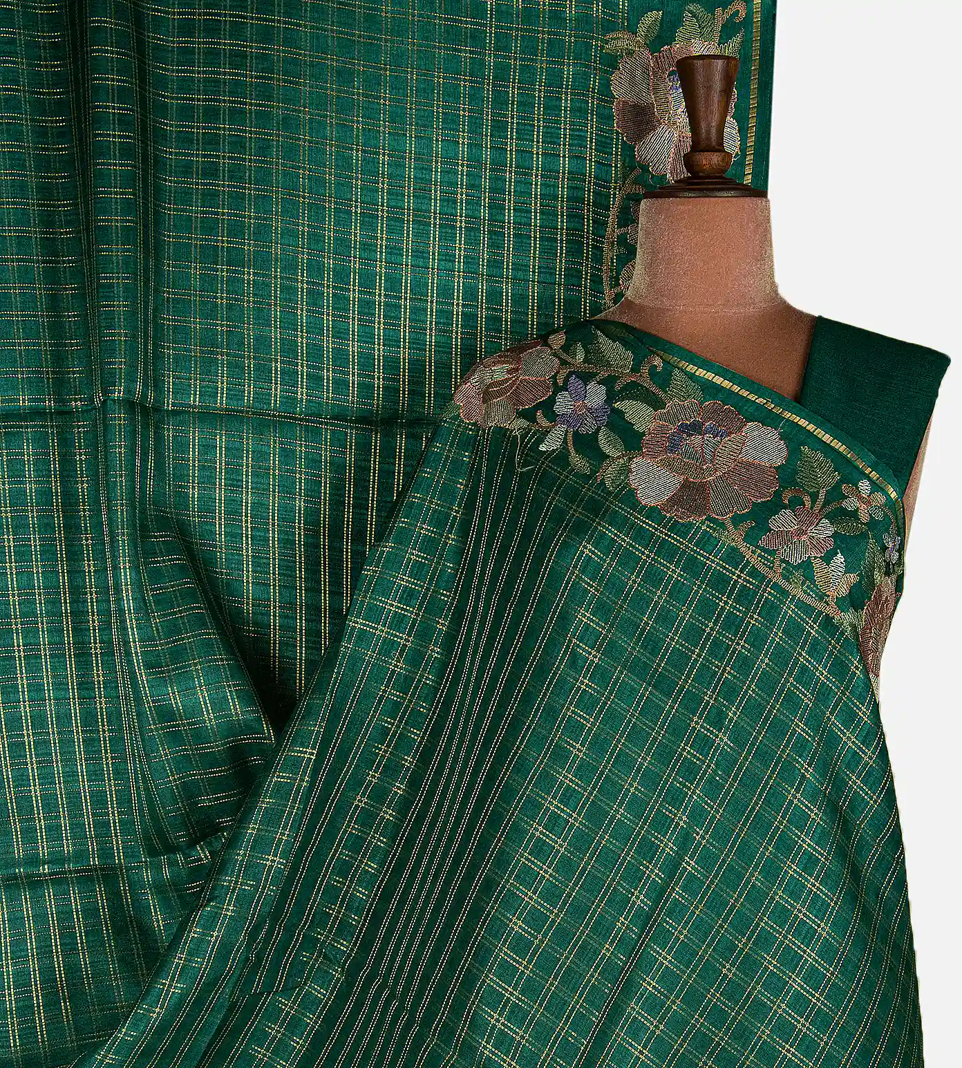 green-semi-tussar-saree-d12141890-a