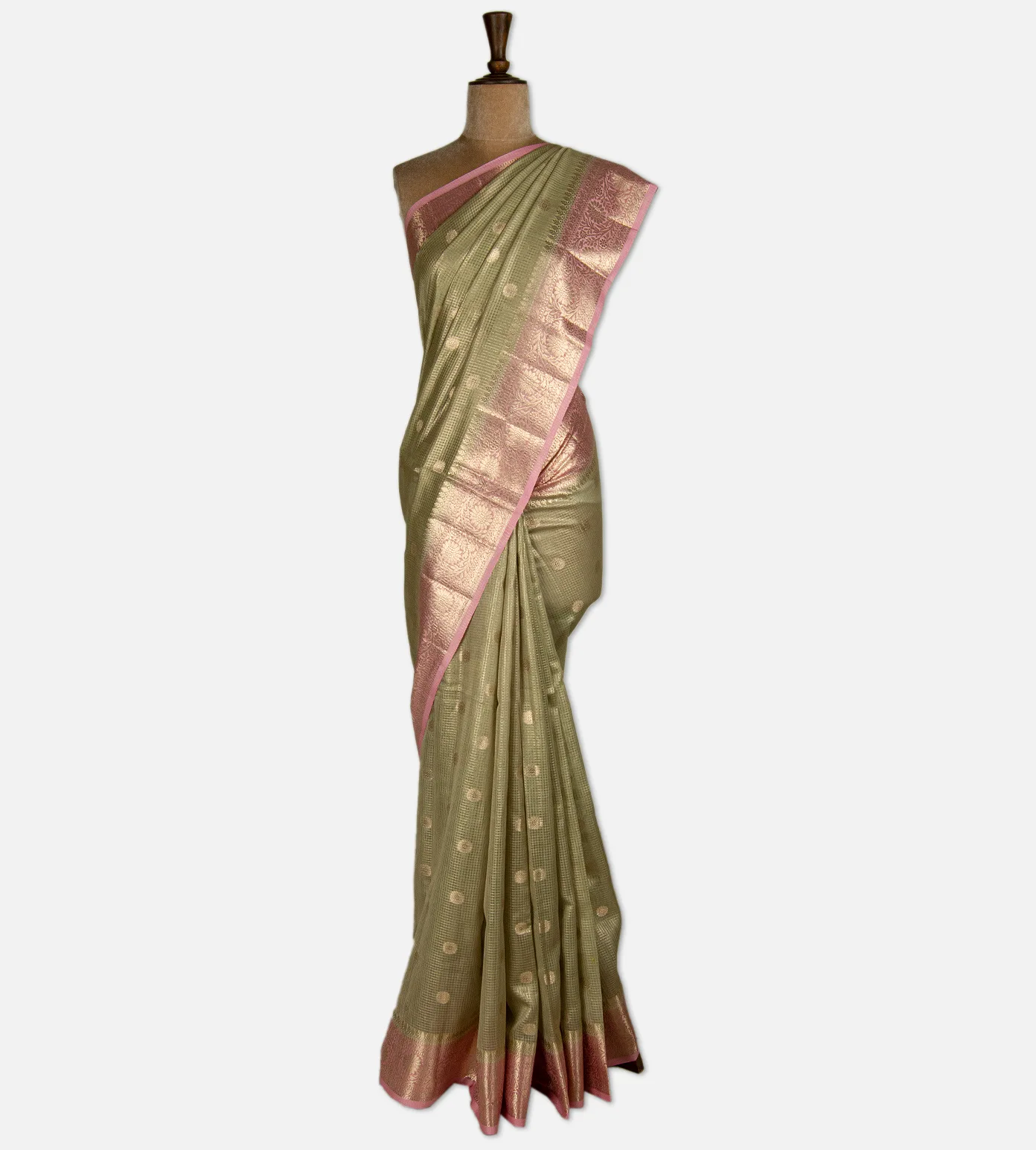 green-chanderi-cotton-saree-d12141248-b