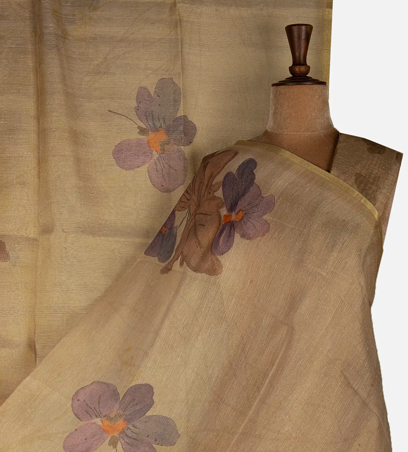 beige-tissue-semi-tussar-saree-d12141963-a