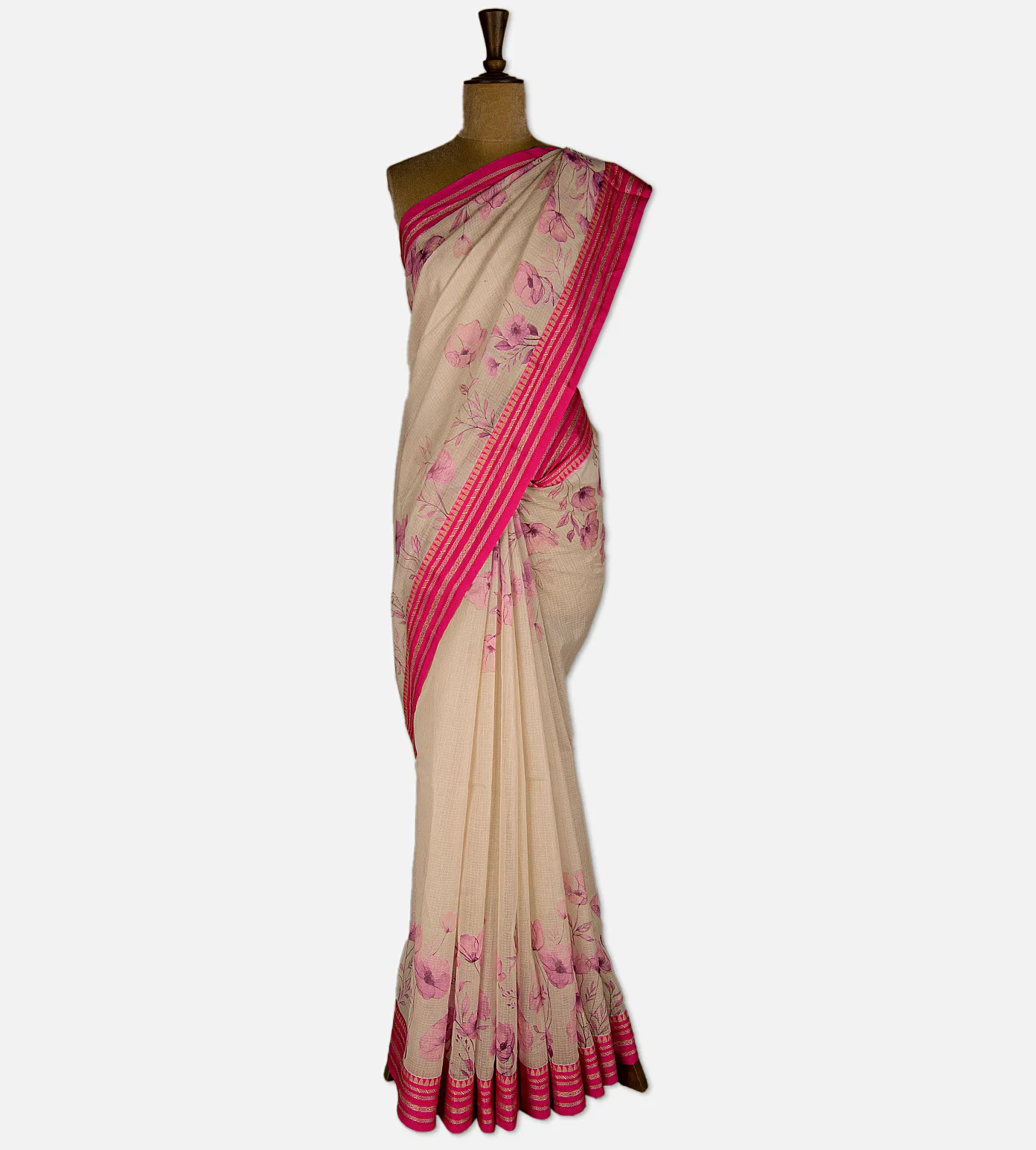 light-beige-kota-cotton-saree-d09127628-b