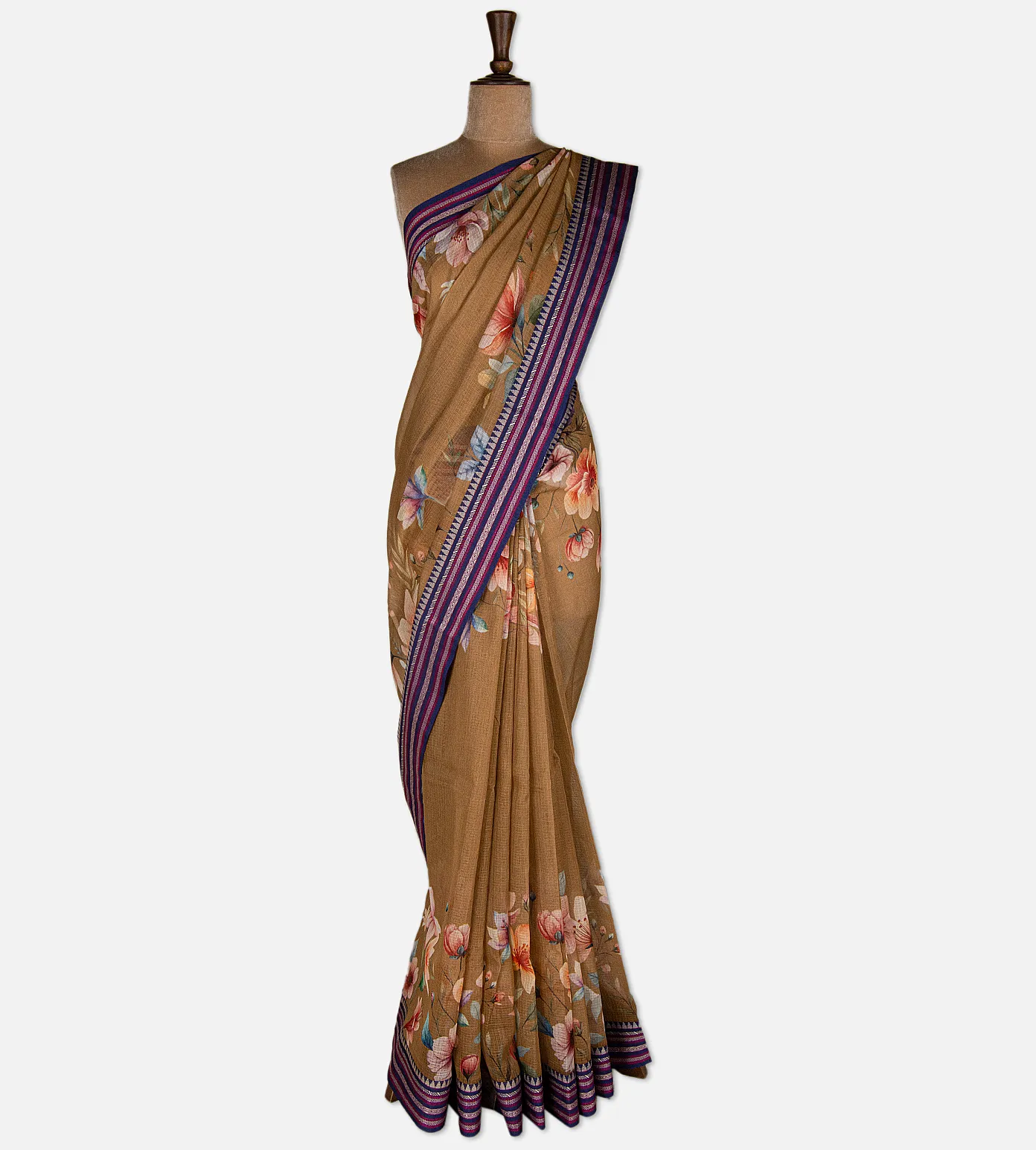 light-brown-kota-cotton-saree-d07115327-b