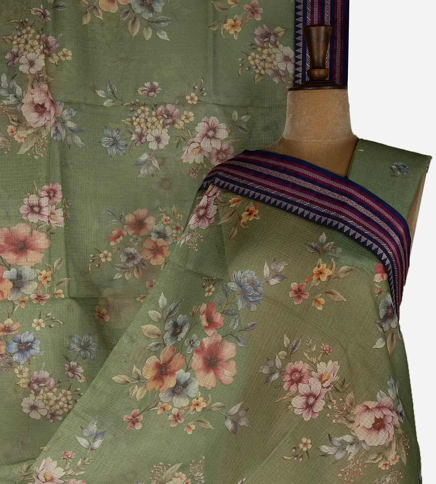 green-kota-cotton-saree-d09127650-a