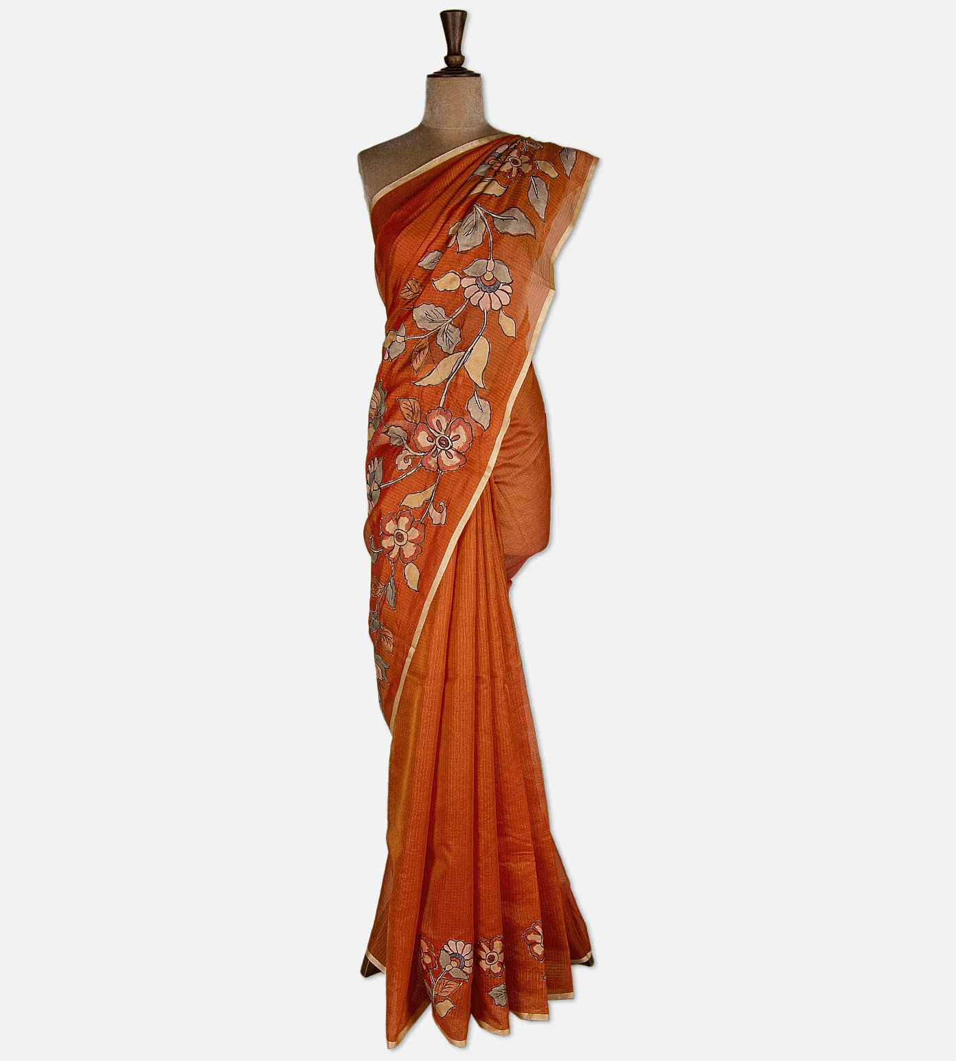 orange-kota-cotton-saree-d12140754-b