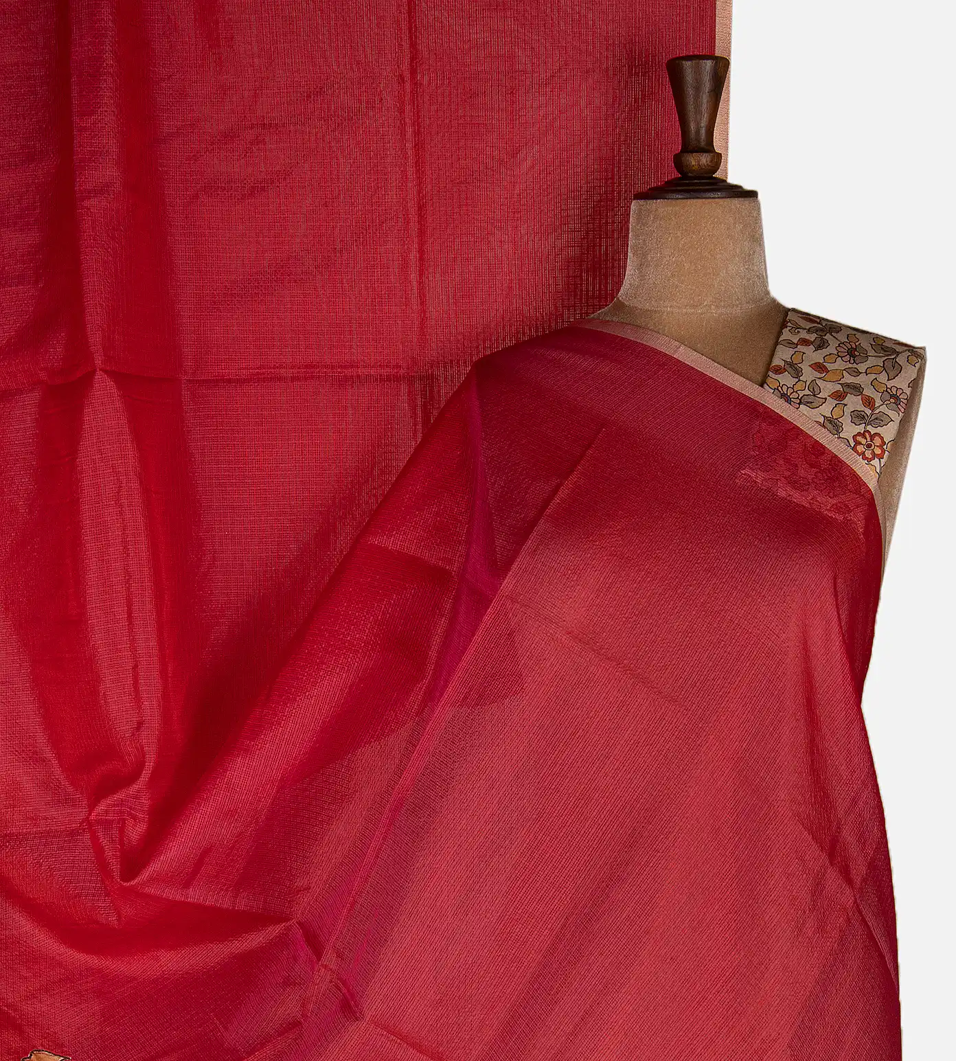 crimson-red-kota-cotton-saree-d12140758-a