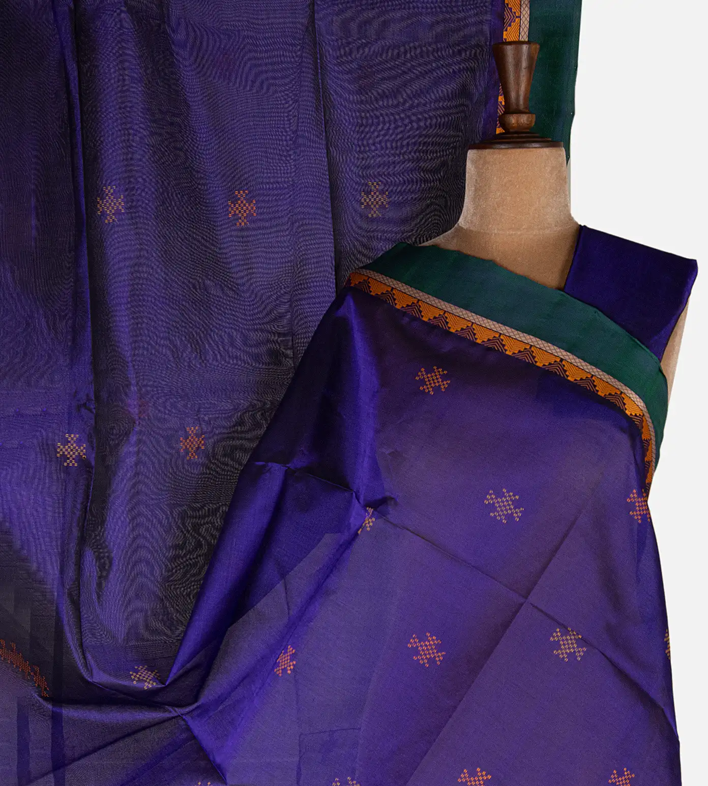 blue-cotton-silk-saree-d12140581-a