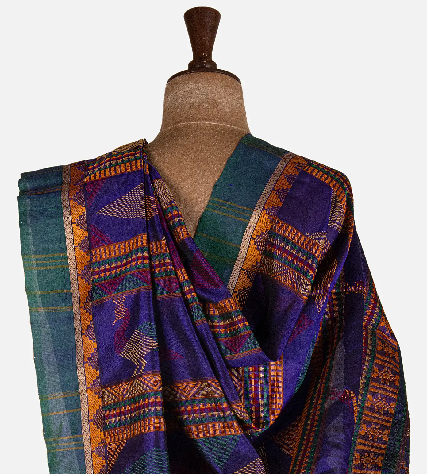 blue-cotton-silk-saree-d12140581-c