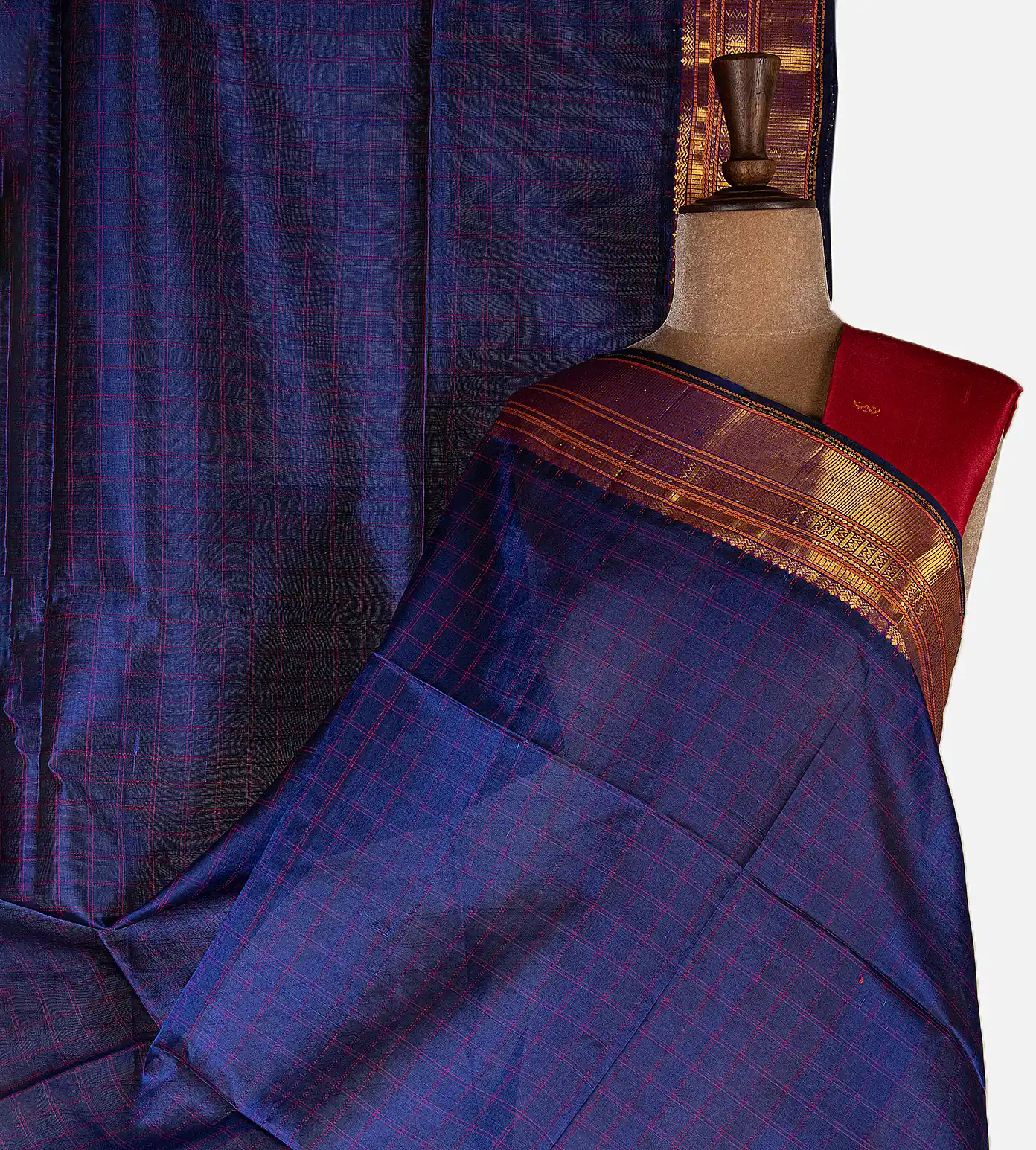 blue-cotton-silk-saree-d11135619-a