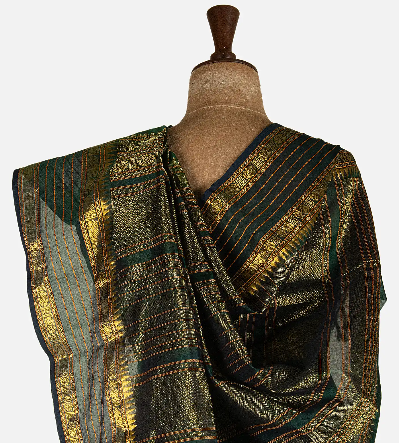 green-cotton-silk-saree-d12140556-c
