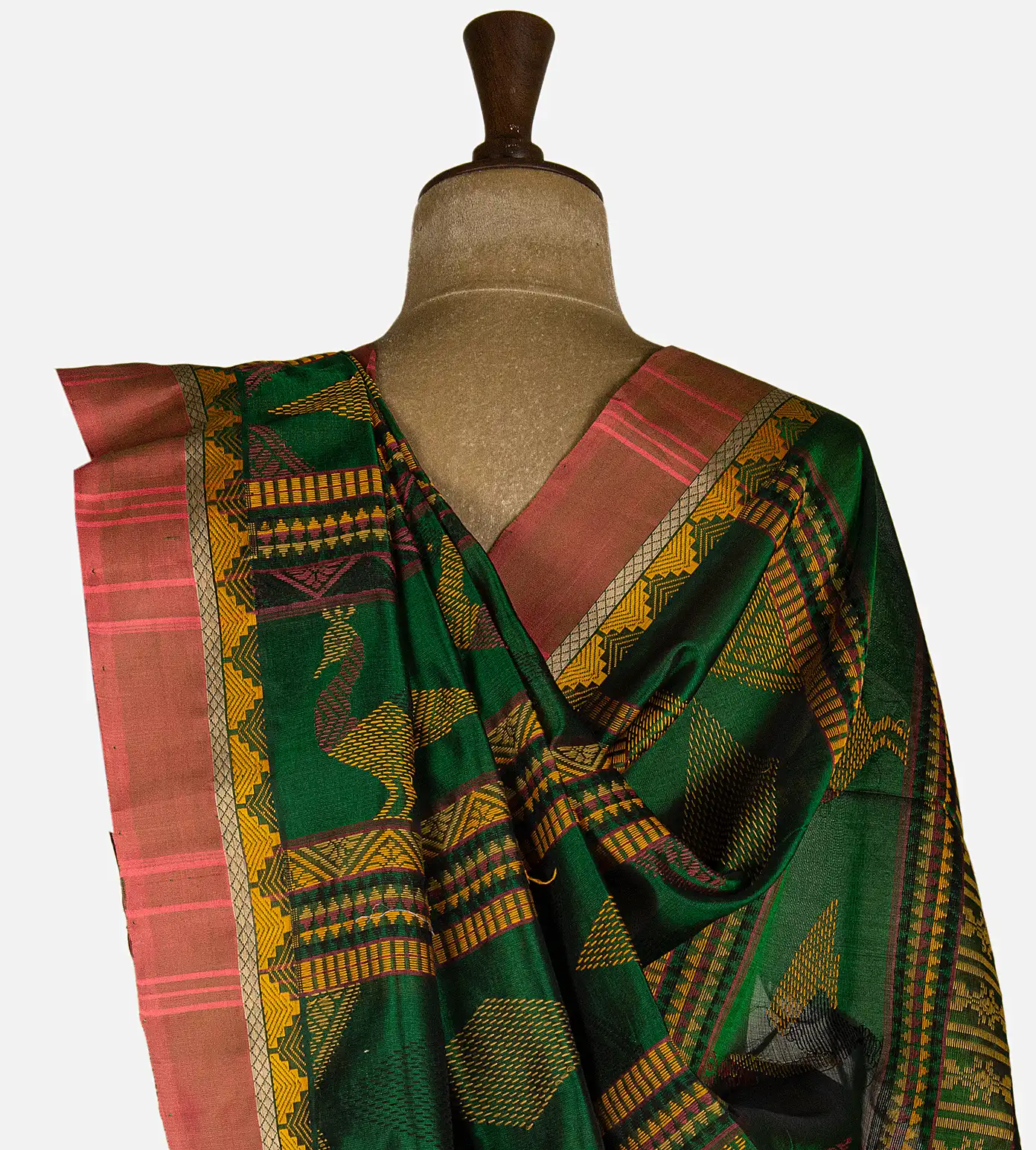 green-cotton-silk-saree-d12140582-c